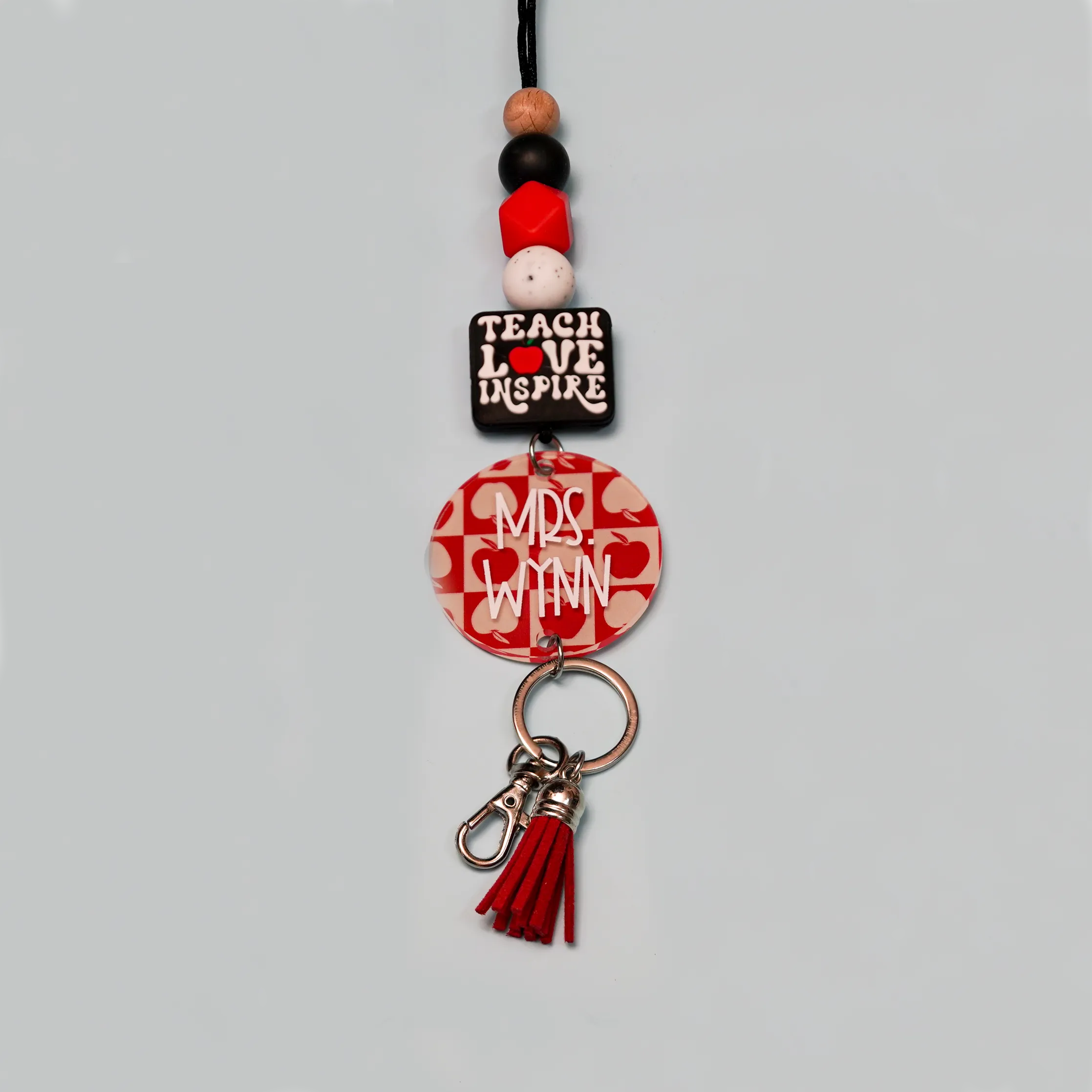 Teach Love Inspire Teacher Lanyard