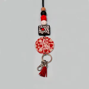 Teach Love Inspire Teacher Lanyard