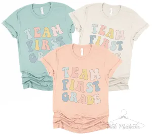 Team Any Grade Tee/ Teacher Shirts/ Student Shirts/ Multiple Colors
