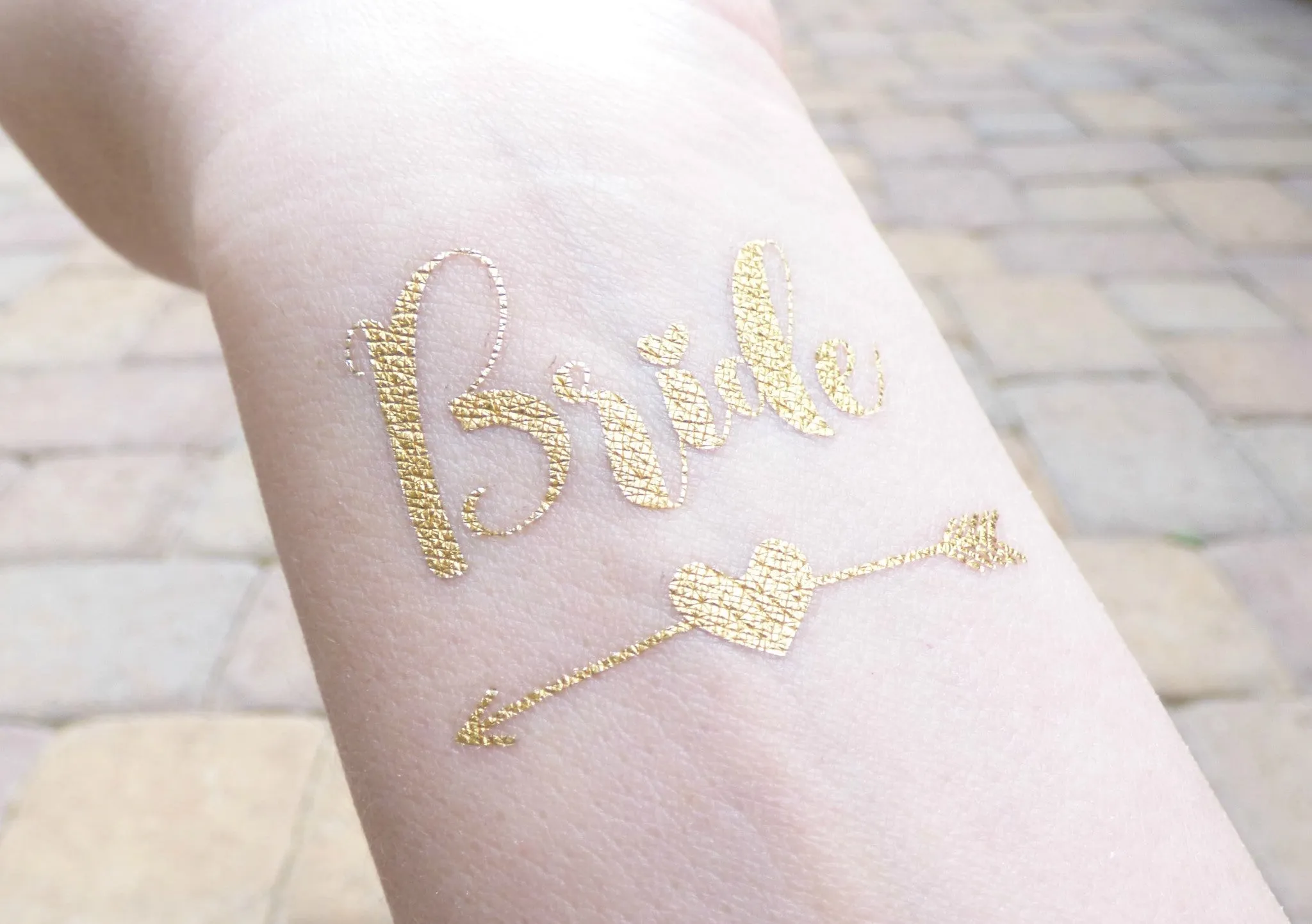 Team Bride Bachelorette Party Tattoo