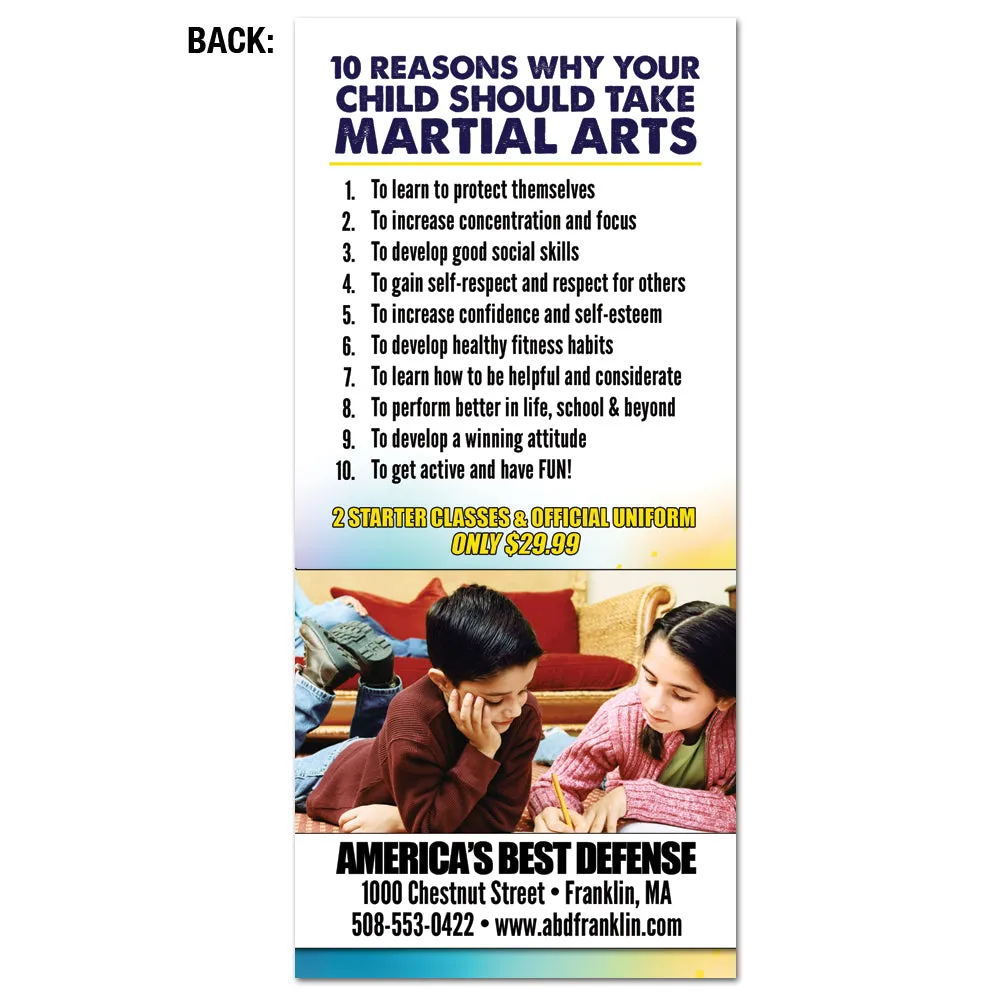 Ten Reasons Rack Card