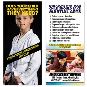 Ten Reasons Rack Card