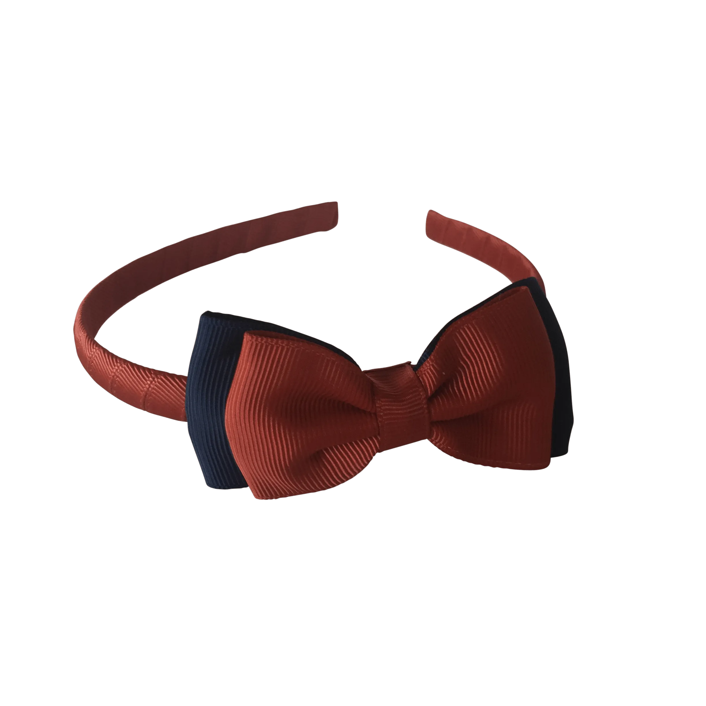 Terracotta & Navy Hair Accessories