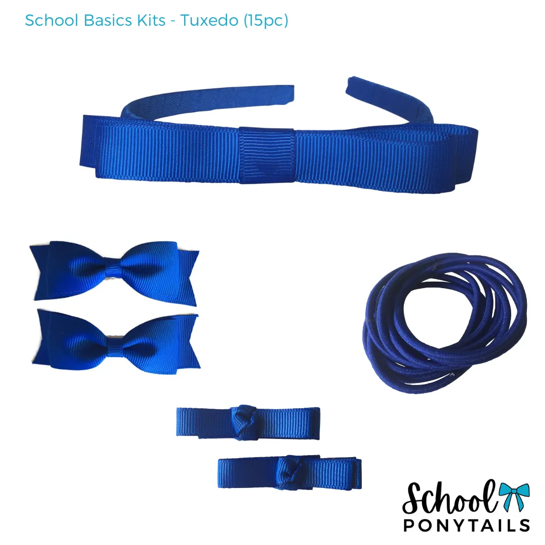Terracotta & Navy Hair Accessories