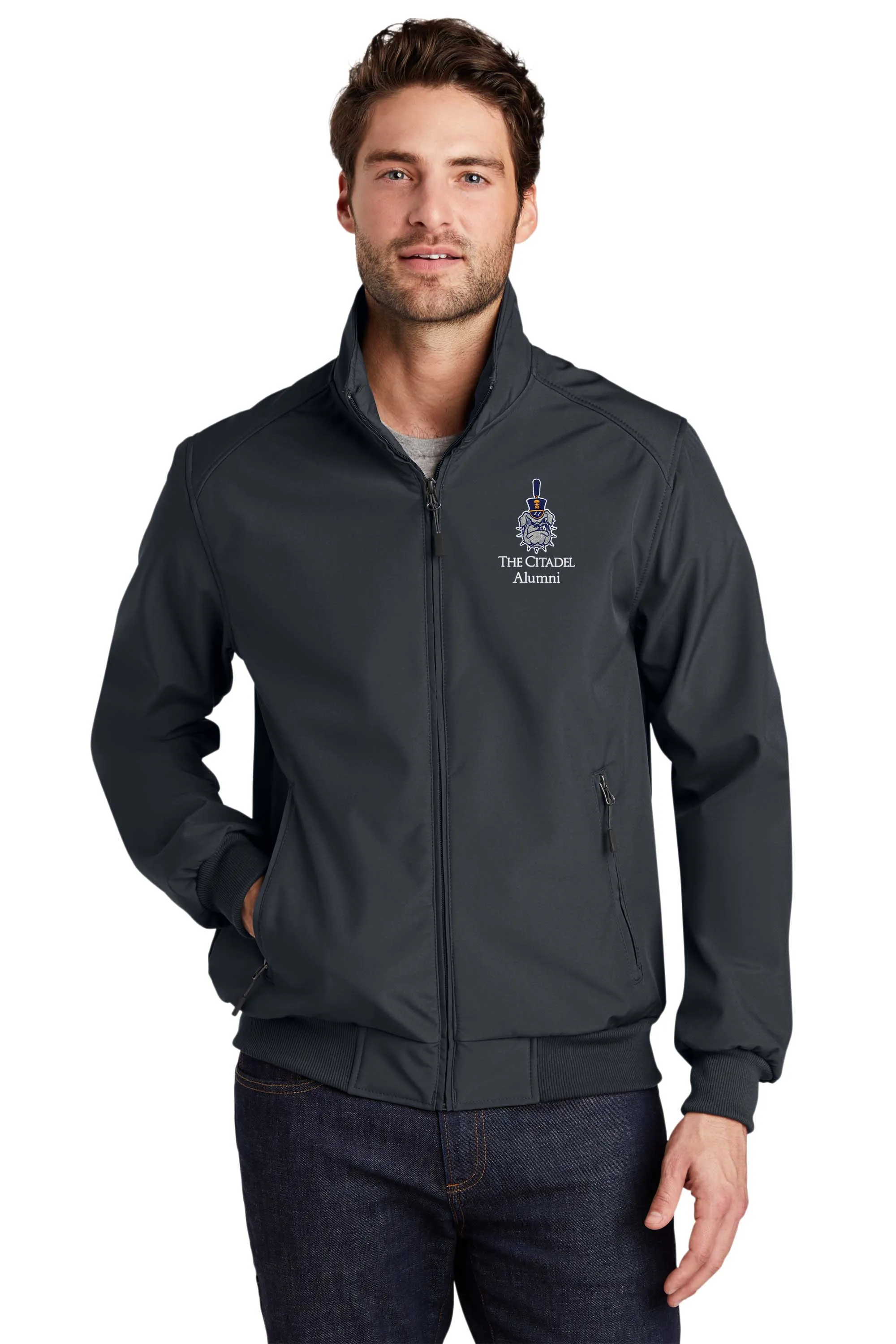 The Citadel, Alumni Spike, Soft Shell Bomber Jacket