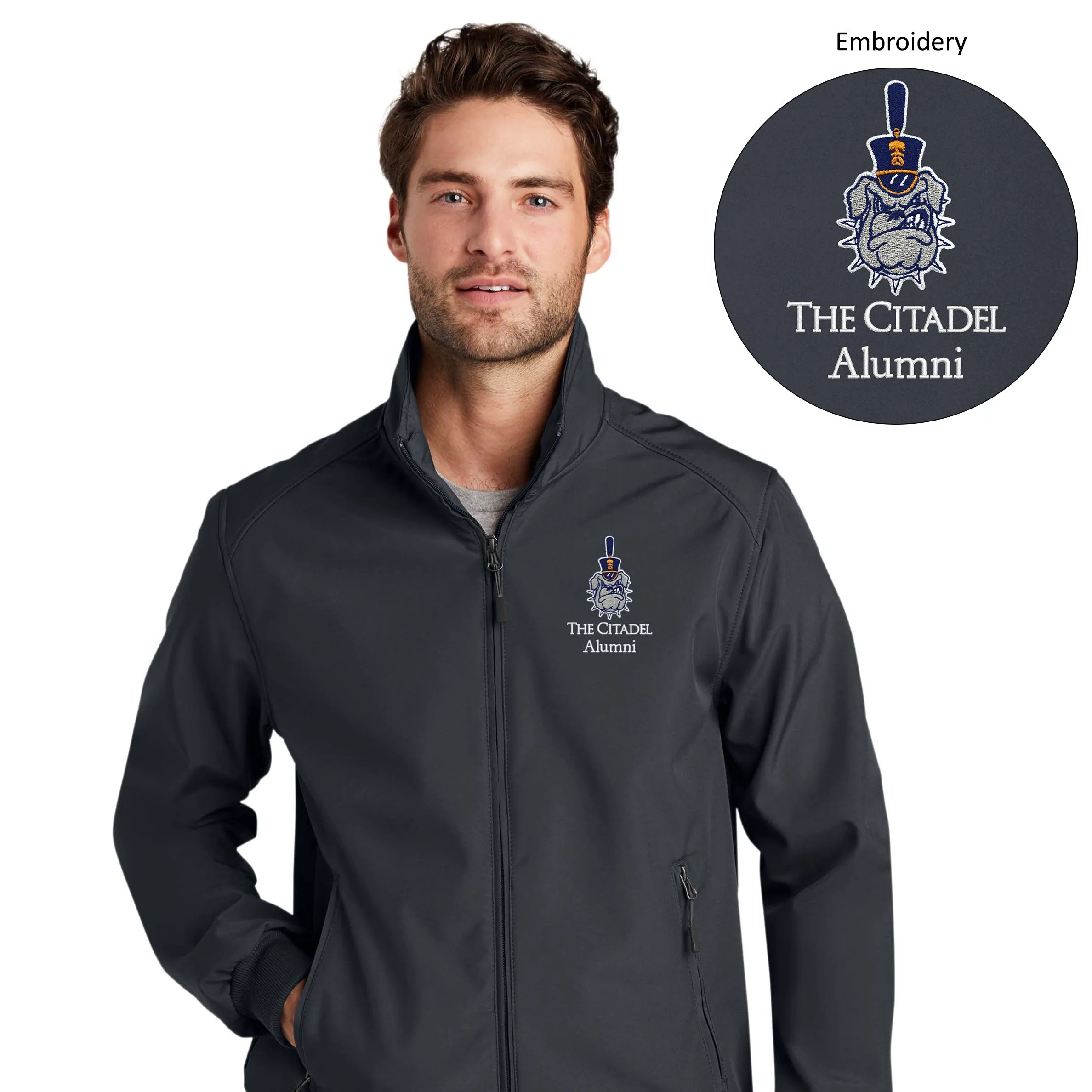The Citadel, Alumni Spike, Soft Shell Bomber Jacket