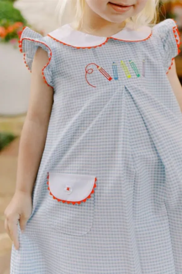The Proper Peony: Highlands School Dress