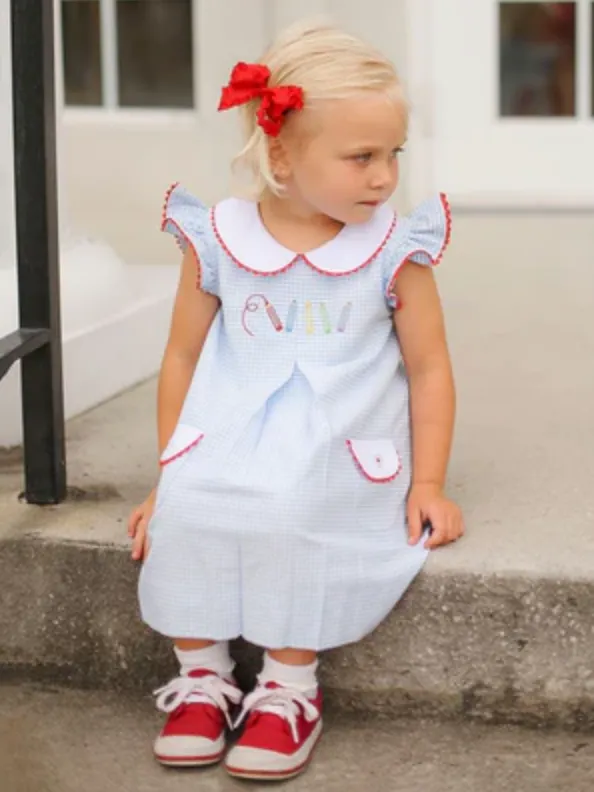 The Proper Peony: Highlands School Dress
