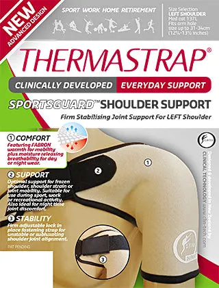 Thermastrap Sports Guard Shoulder Support Medium-Left