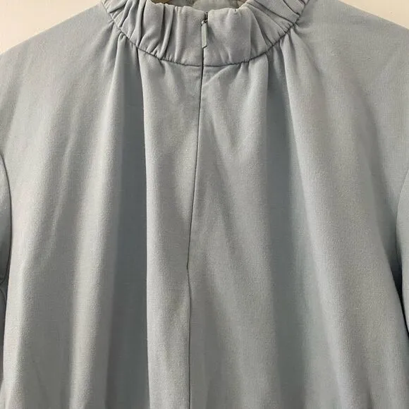Tibi Weston Knit Mini Shirred Dress