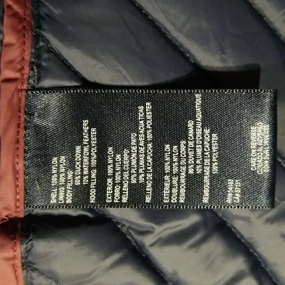 Tommy Hilfiger Featherweight Packable 90% Down Jacket in Navy