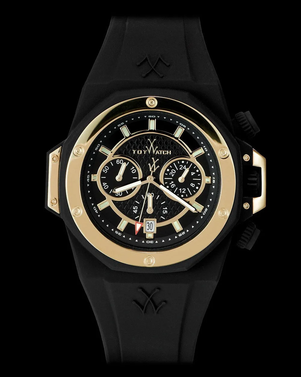 TOYSTRONG CHRONO BLACK AND GOLD