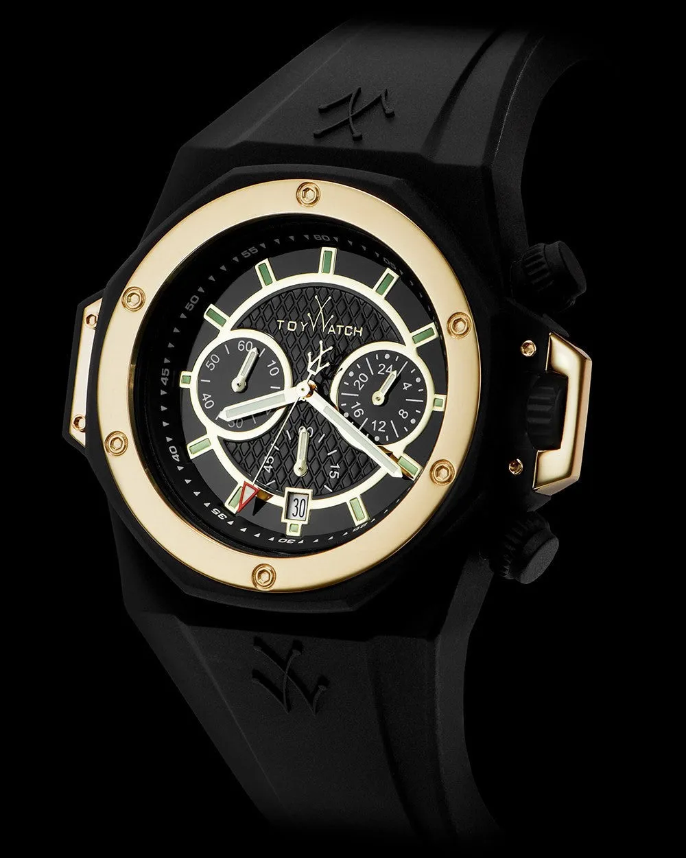 TOYSTRONG CHRONO BLACK AND GOLD
