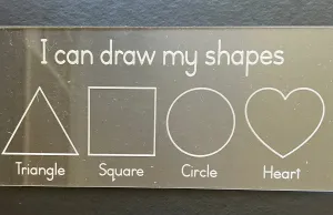 Trace Board - Shapes