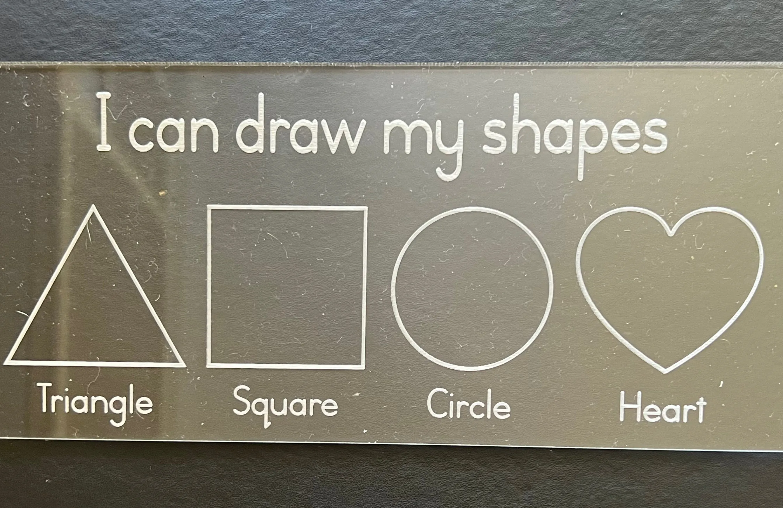 Trace Board - Shapes
