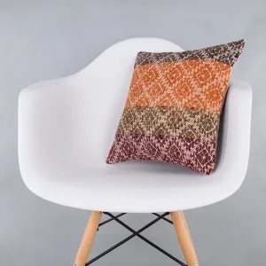 Tribal Multiple Color Kilim Pillow Cover 16x16 7955
