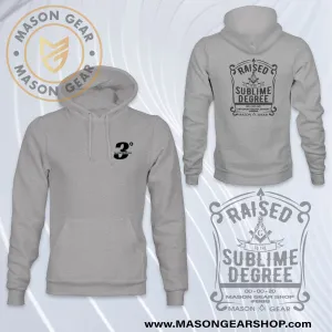 TROWEL Hoodie design -  Print your Raising date & Lodge name
