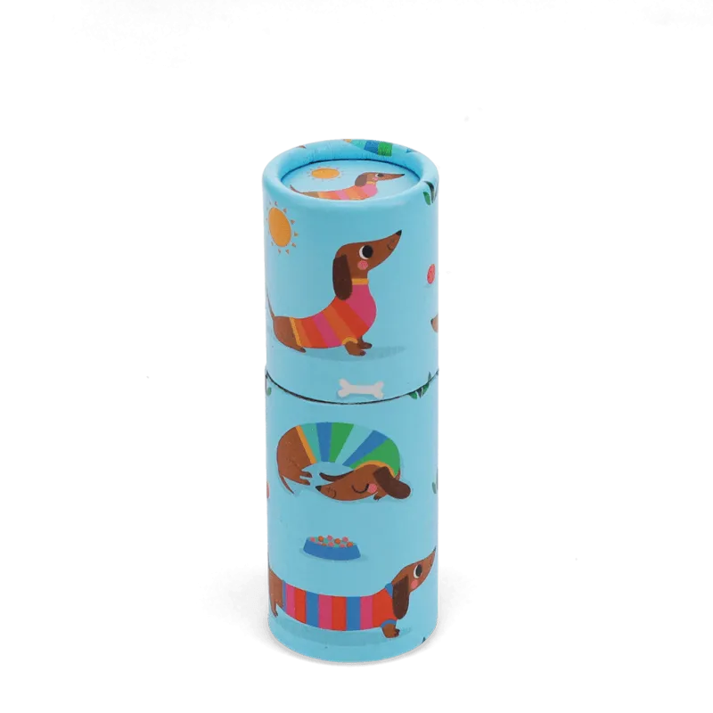 Tube of Colouring Pencils - Sunny Sausage Dog