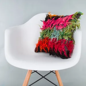 Tulu Multiple Color Kilim Pillow Cover 16x16 8321