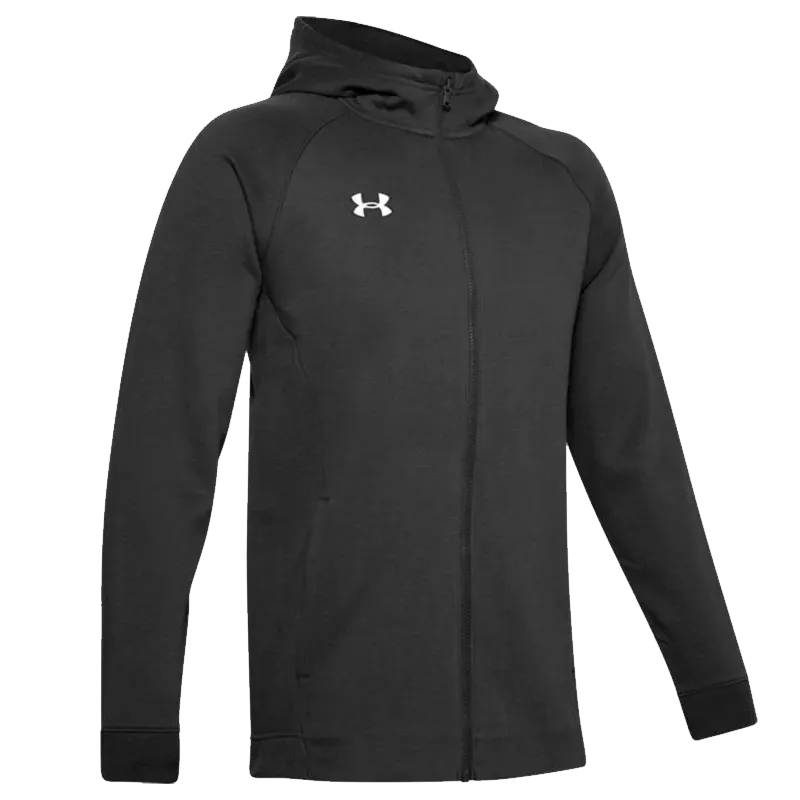 UA Youth Hustle Fleece Full Zip Hoodie