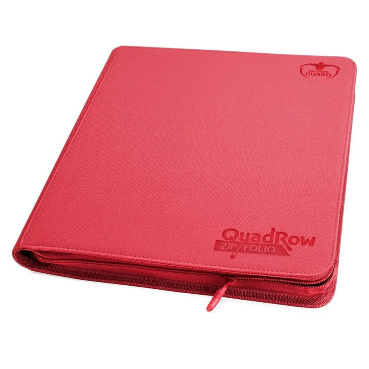 Ultimate Guard 12-Pocket QuadRow ZipFolio XenoSkin Red Folder