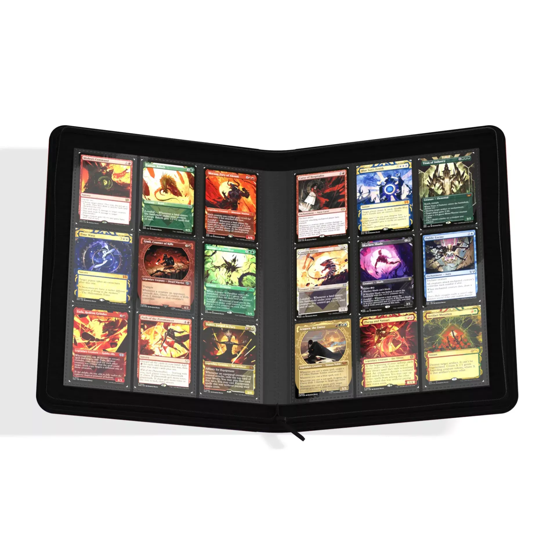 Ultimate Guard - Zipfolio Xenoskin Dominik Mayer: Crowned With Fire - 18 Pocket (2024 Exclusive)