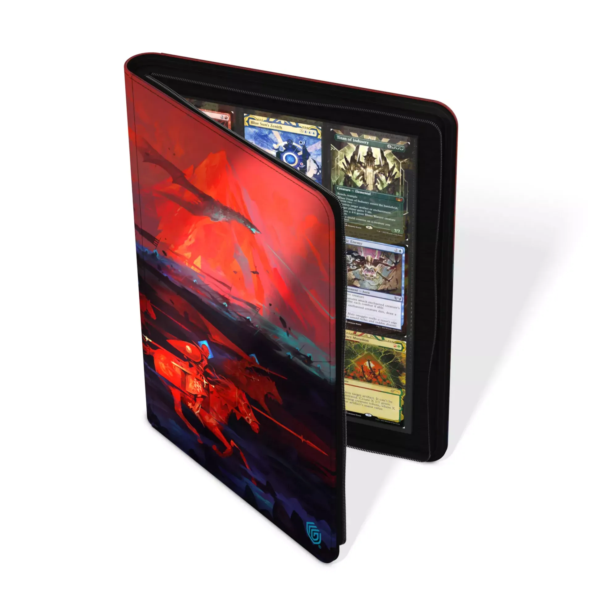 Ultimate Guard - Zipfolio Xenoskin Dominik Mayer: Crowned With Fire - 18 Pocket (2024 Exclusive)