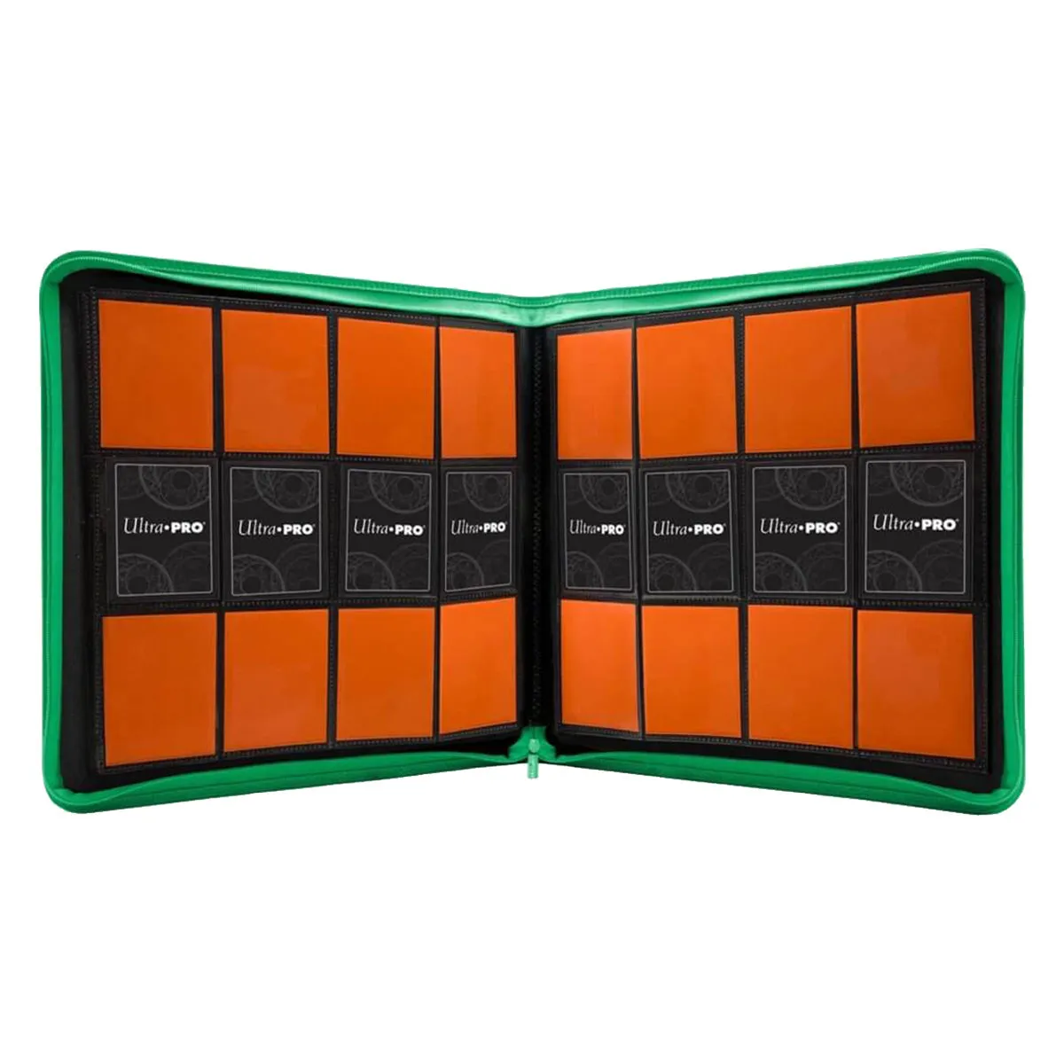ULTRA PRO Binder 12 pocket Zippered PRO Binder Green