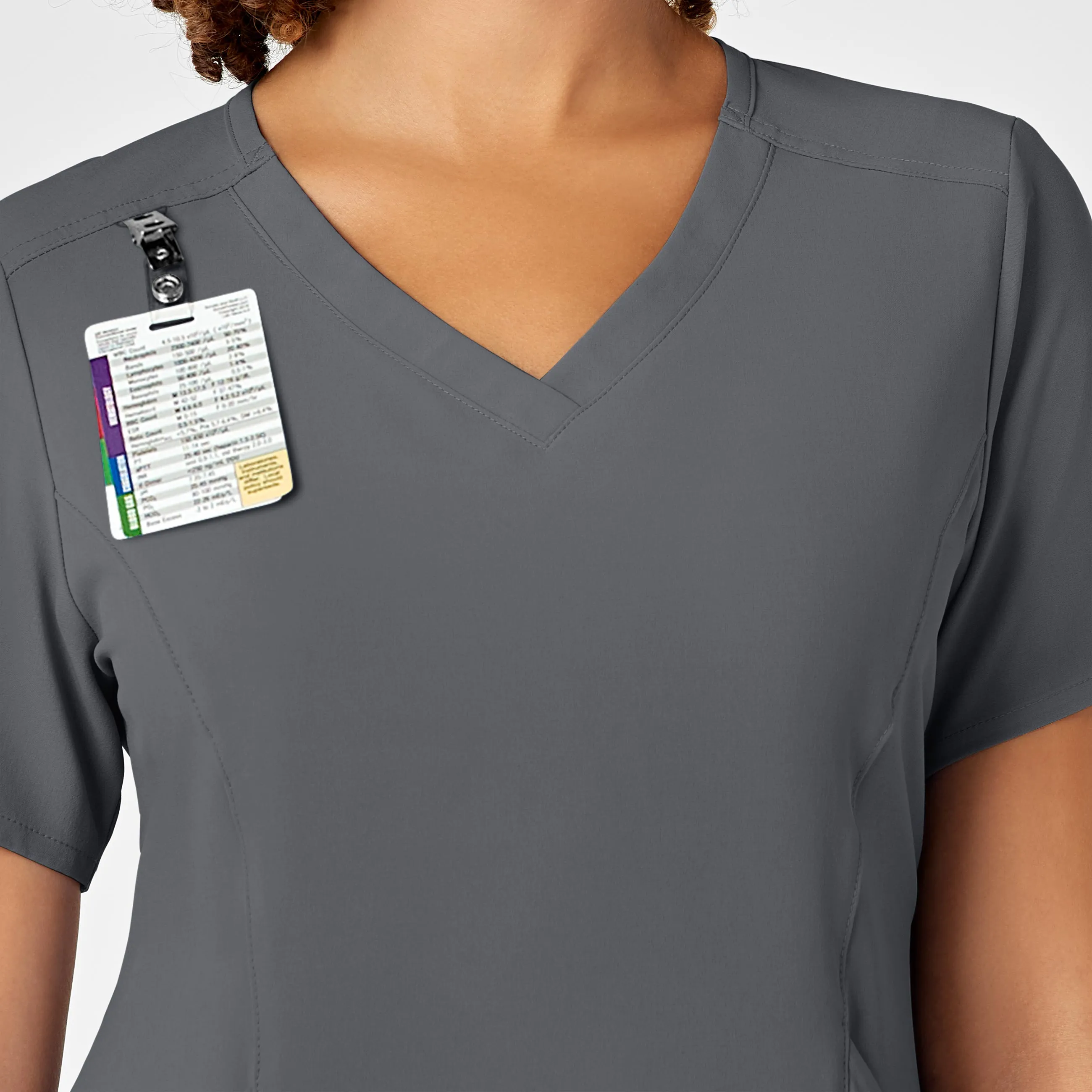 UMSL RENEW Women's V-Neck Scrub Top With Logo