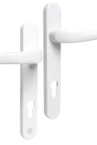 uPVC Sterling Lever Door Handles White