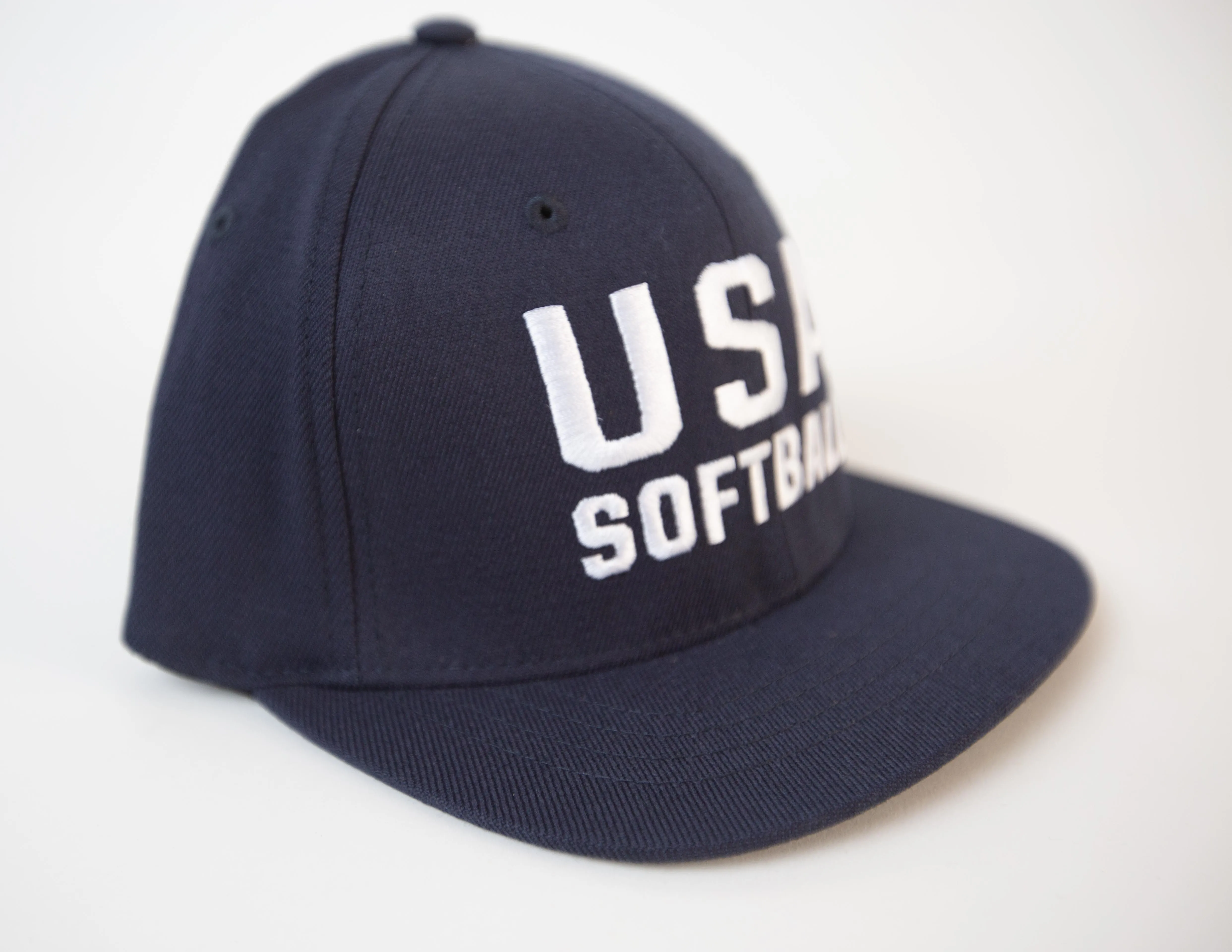 USA Softball Adjustable 6 Stitch Cap