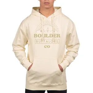 USCAPE University of Colorado Boulder Old School Hoodie, Bone