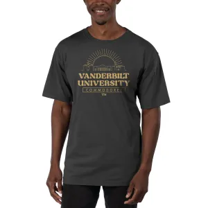 USCAPE Vanderbilt University Old School Short Sleeve Tee, Black