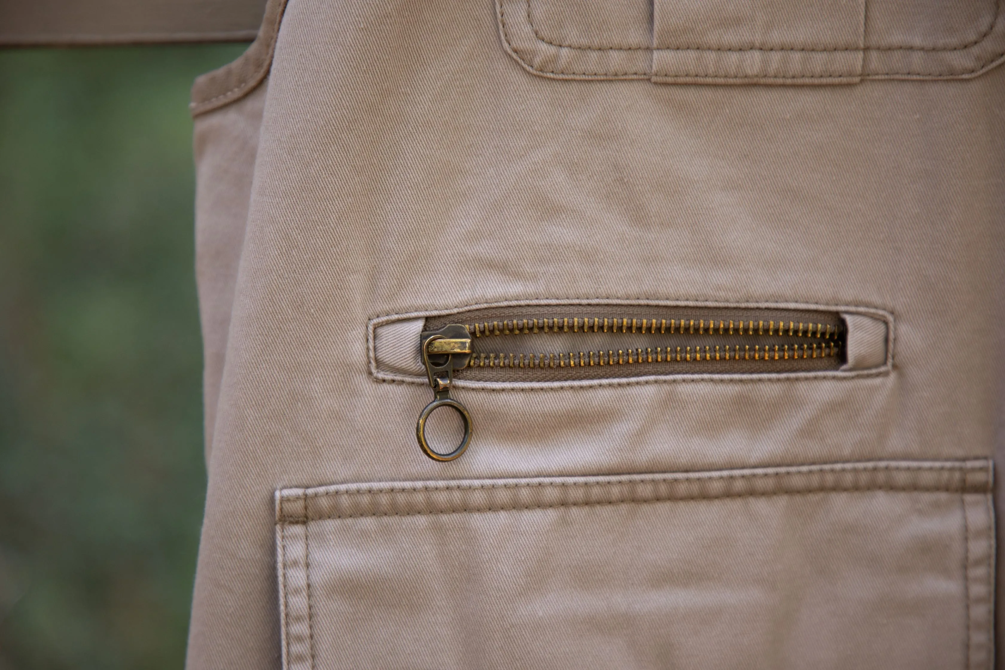 Vintage Wash Cargo Vest