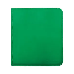 Vivid 12-Pocket Zippered PRO-Binder - Green