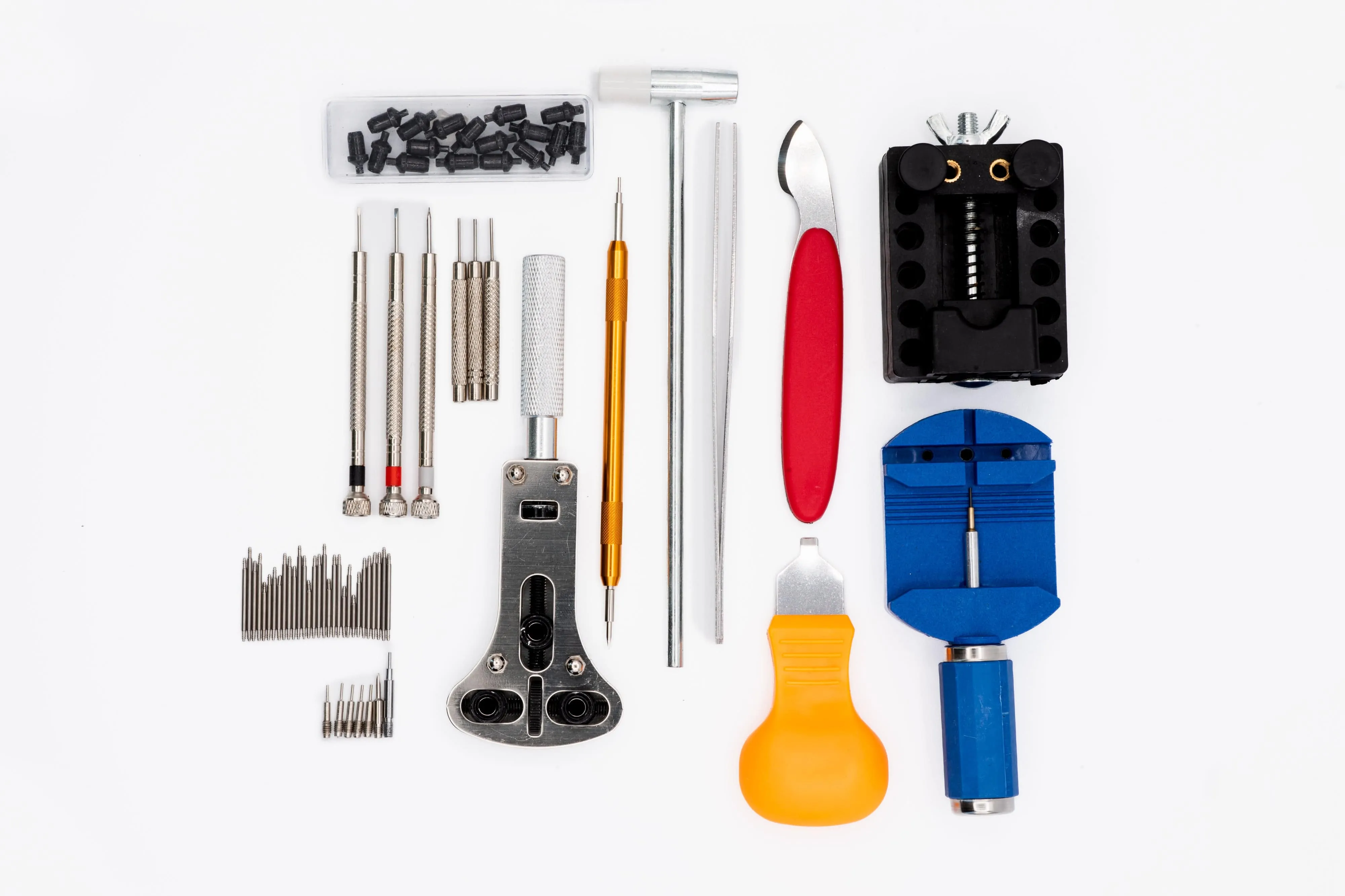 Watch Repair Tool Kit & Work Mat Bundle