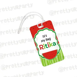 Watermelon Luggage Tag