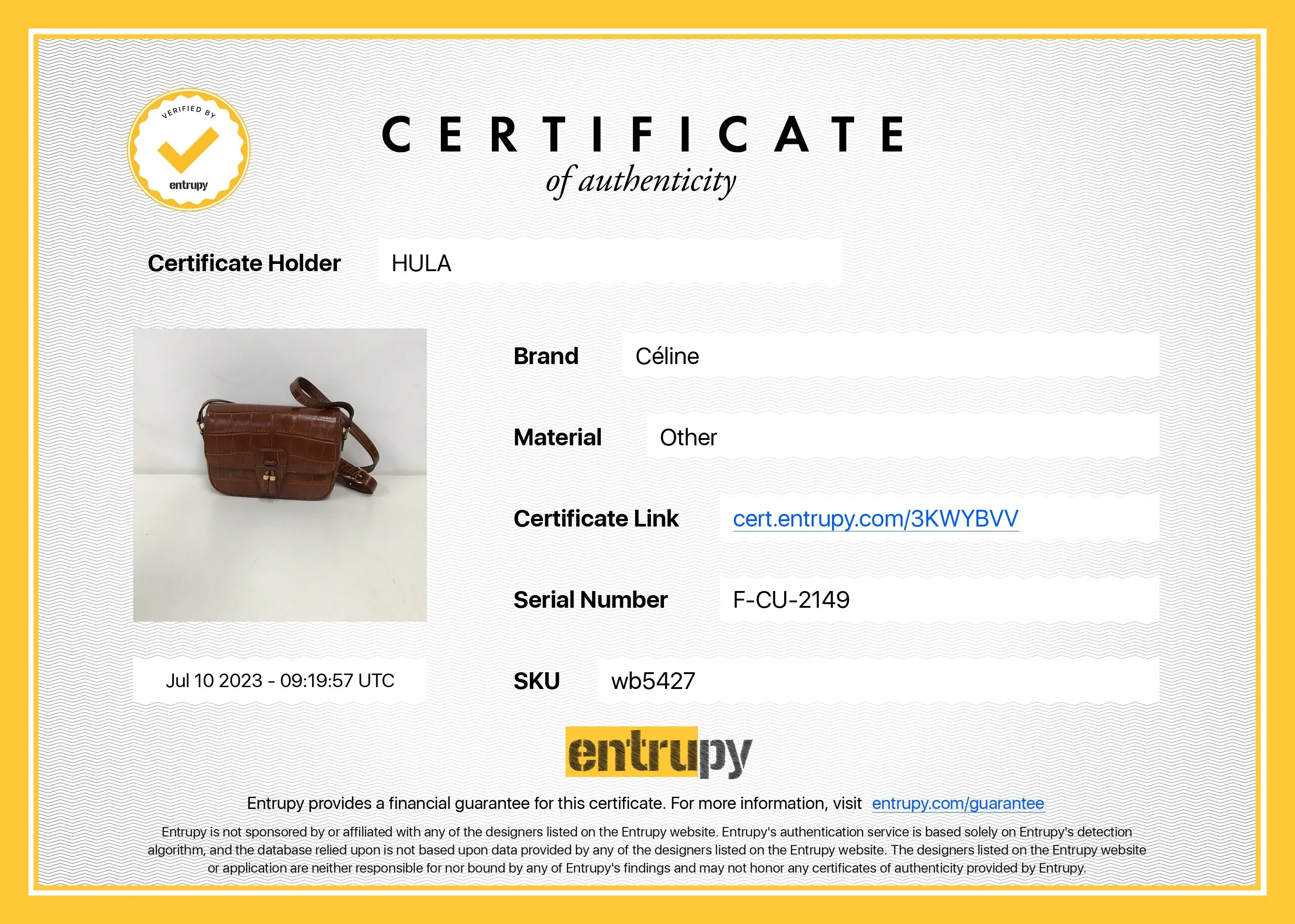 [WB5427] Celine | Cross-Body Bag