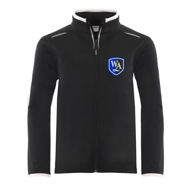 Weaverham Academy Sports Top Black / White