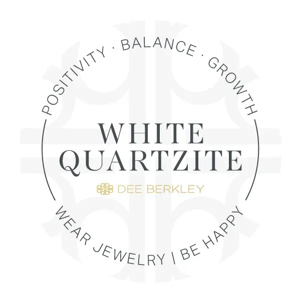 White Quartz with Gold Star Charm "Congratulations" Bracelet Gift Box