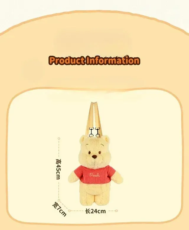 Winnie The Pooh Hunny Pot Plush Backpack