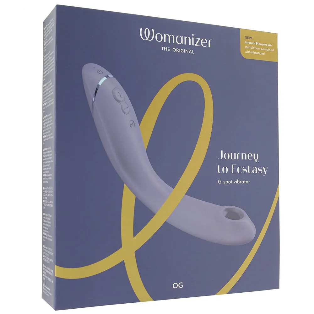 Womanizer OG Rechargeable G-Spot Pleasure Air Stimulator Lilac