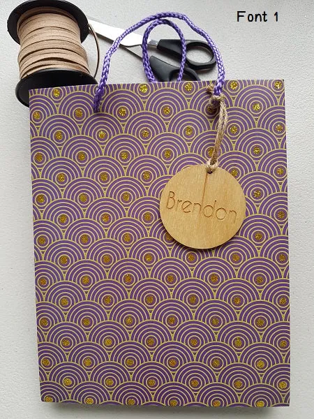 Wooden Gift Tags