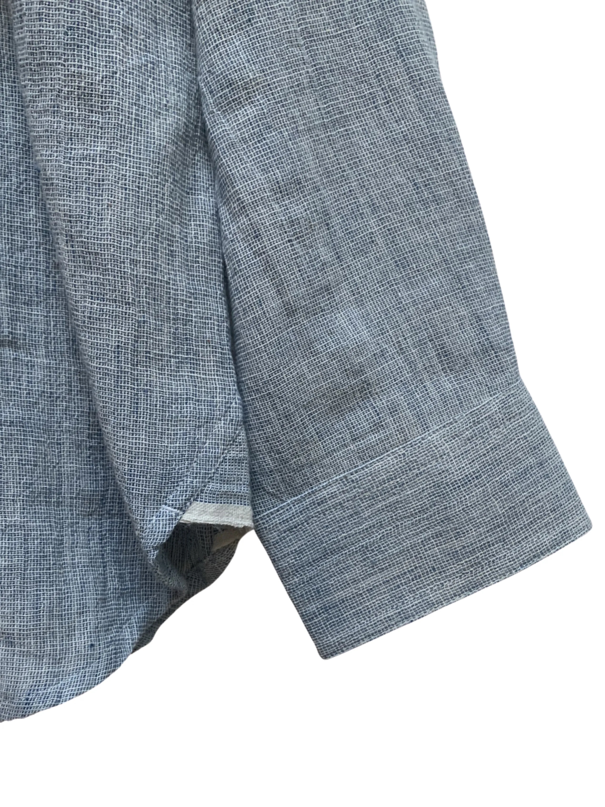 Work Shirt in Lt Indigo Gauze