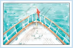 Yacht Boat Cruise Celebration Party Invitation
