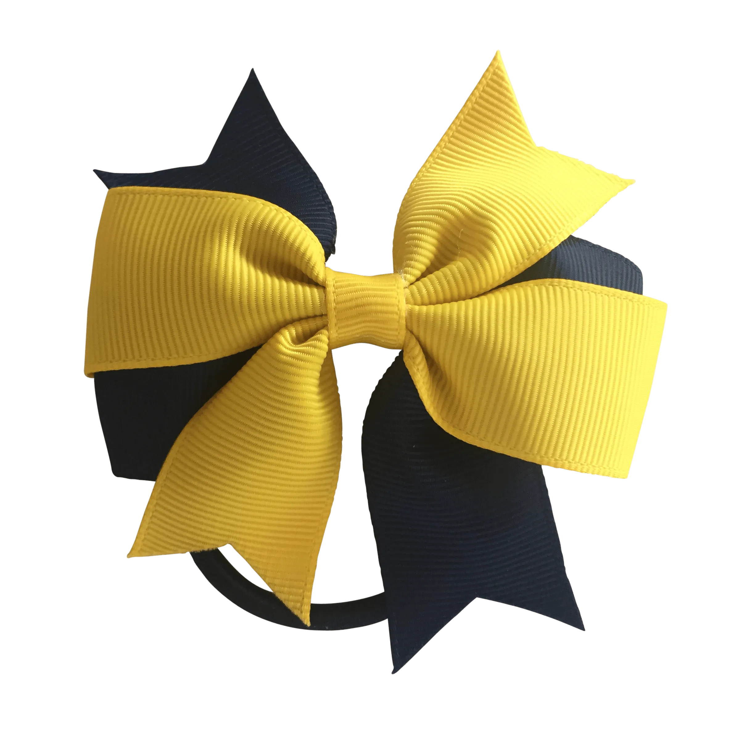 Yellow & Navy Hair Accessories