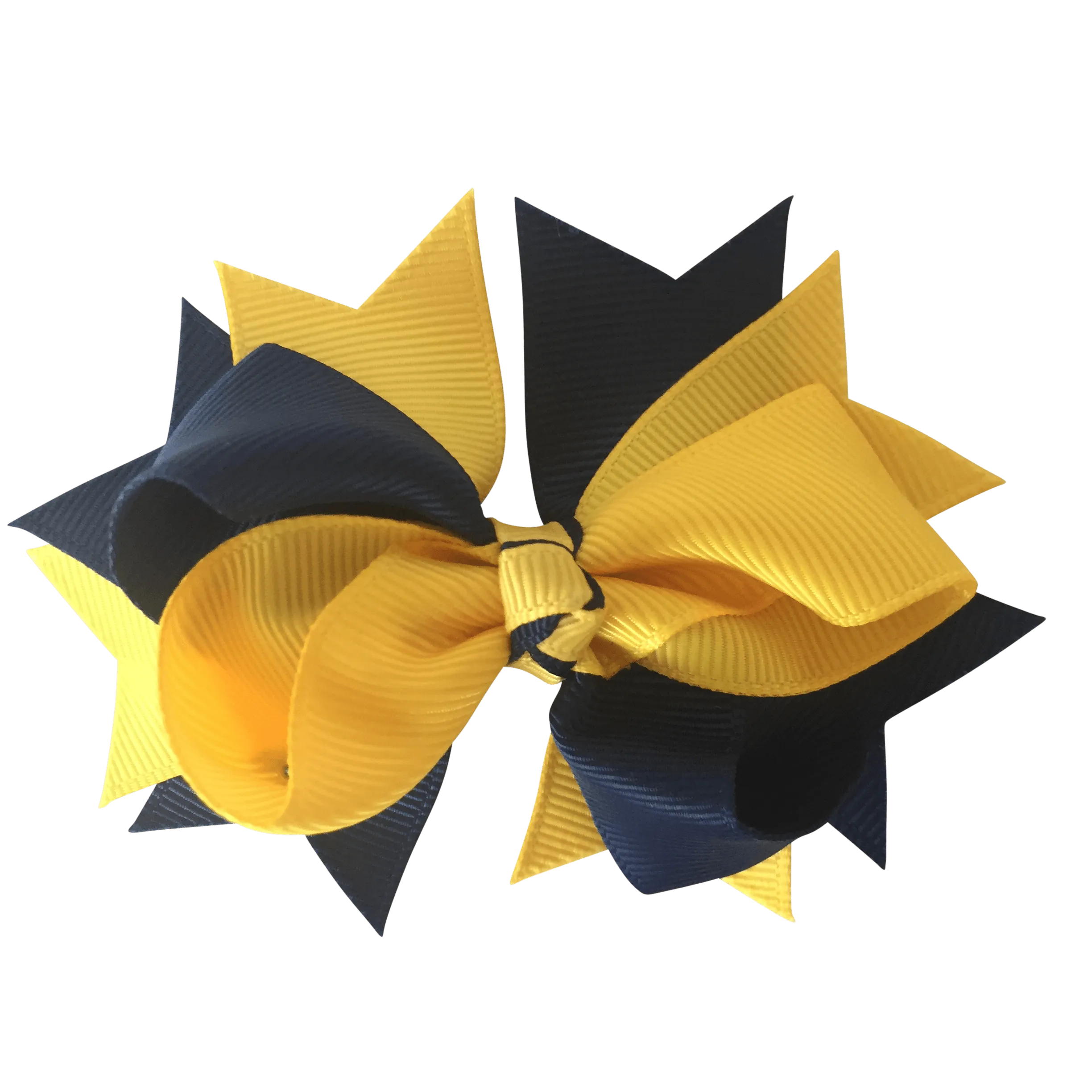 Yellow & Navy Hair Accessories