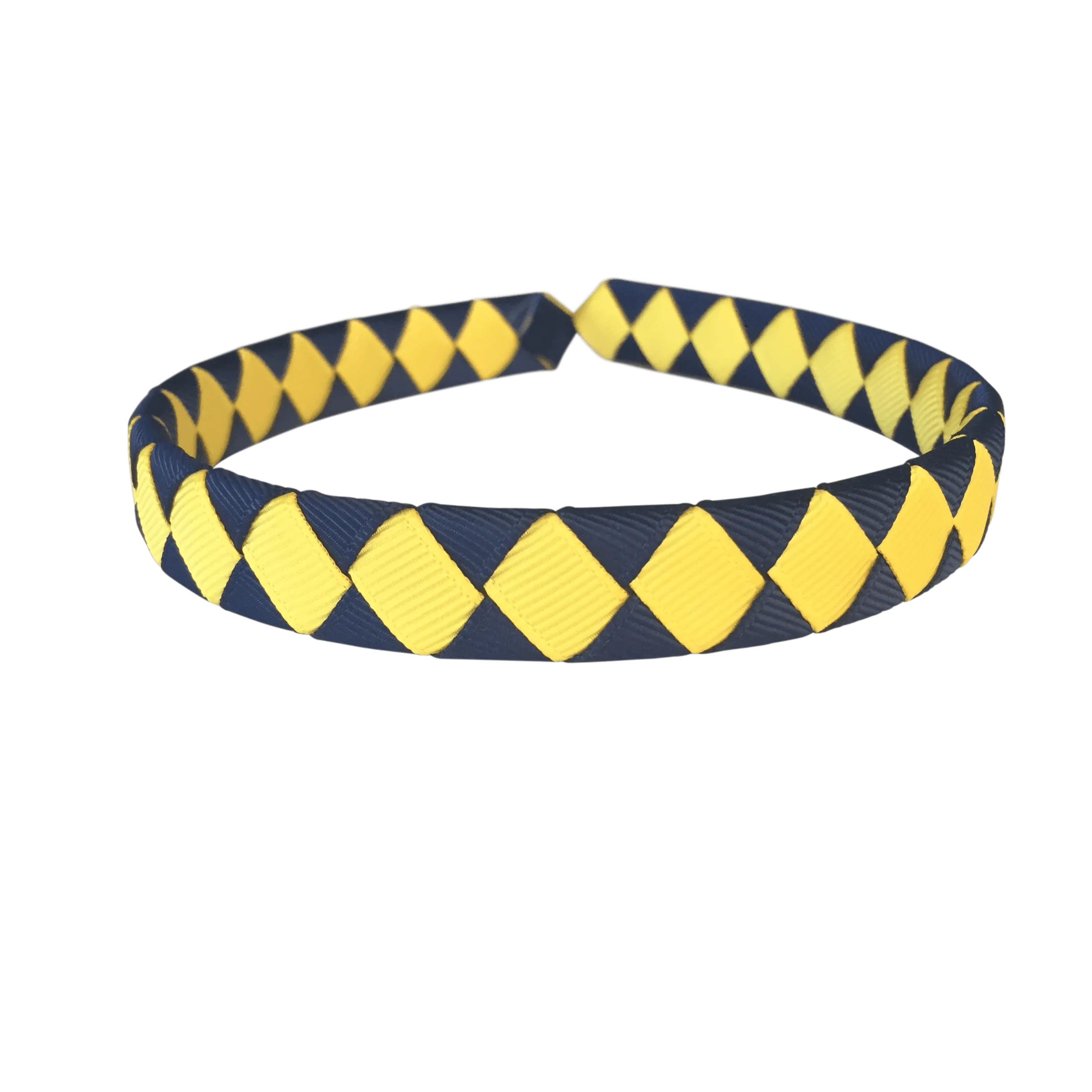 Yellow & Navy Hair Accessories