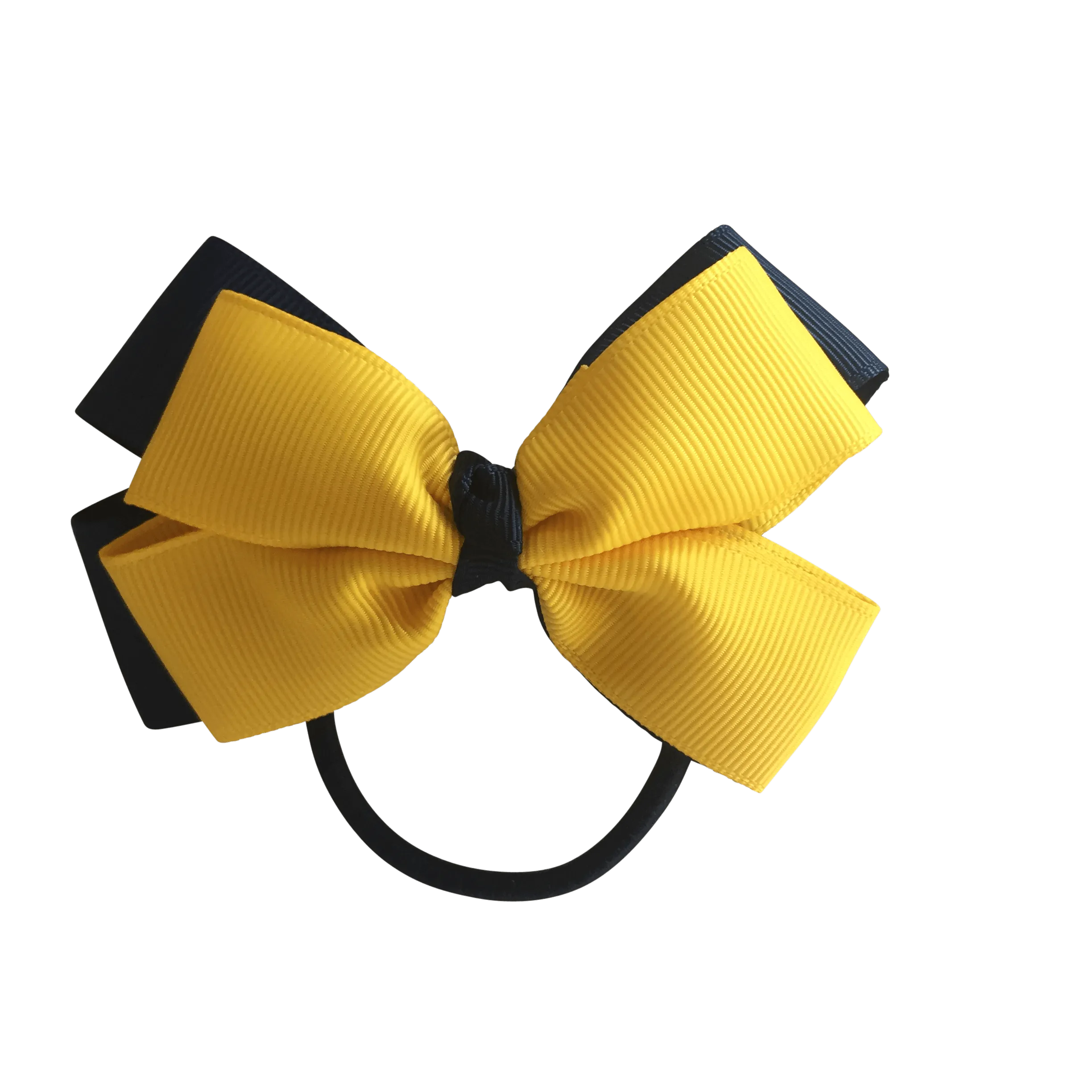 Yellow & Navy Hair Accessories