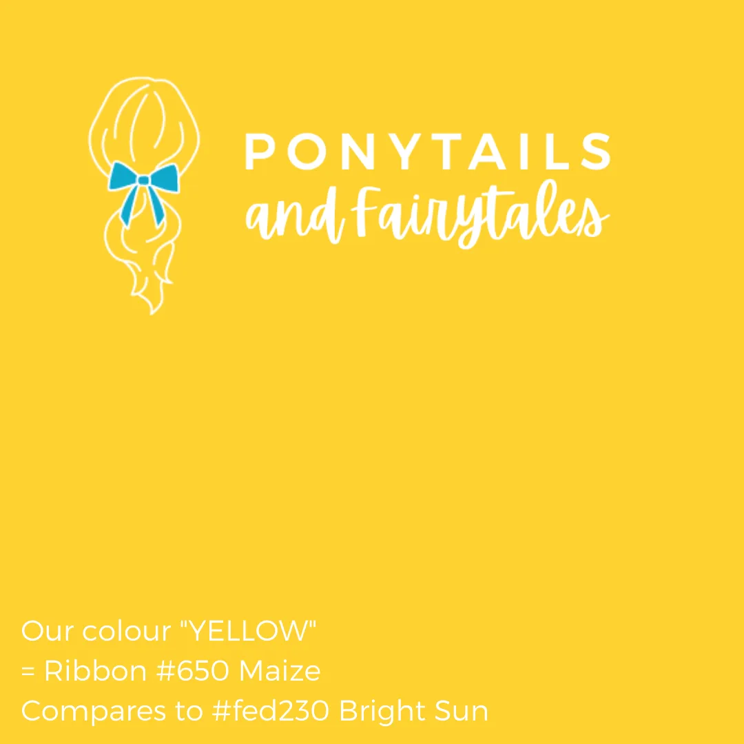 Yellow Hair Accessories